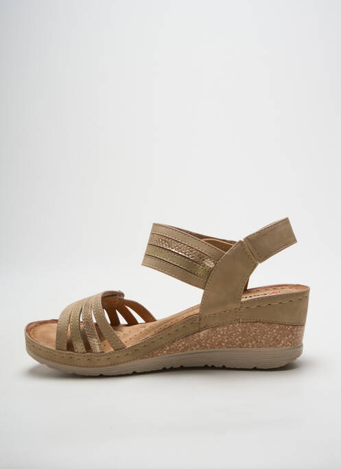 Sandales/Nu pieds beige WESTLAND femme