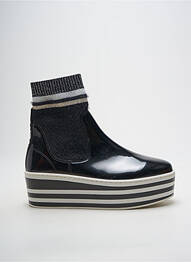Bottines/boots matière lisse talon de 4 à 6cm noir NO NAME femme