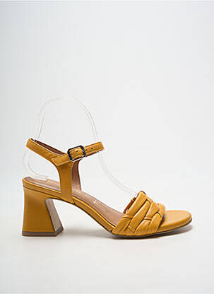 Sandales/nu pieds fermeture bride(s) talon de 7 à 9cm jaune TAMARIS femme