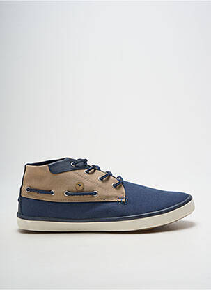 Baskets bout rond bout rond bleu FAGUO homme