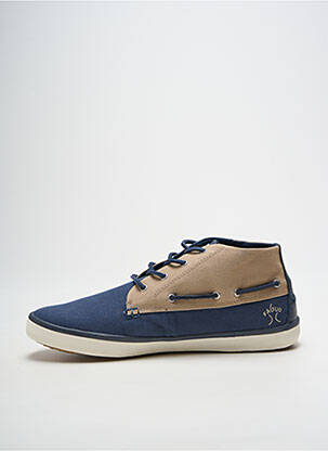 Baskets bout rond bout rond bleu FAGUO homme