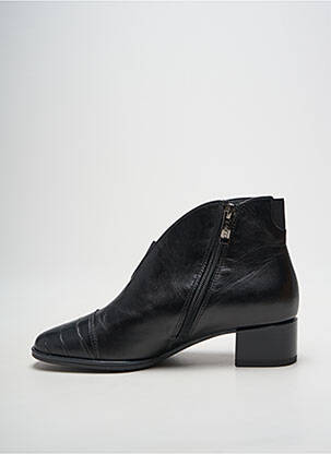 Bottines/boots matière lisse talon plat jusqu'à 3cm noir ARA femme