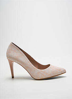 Escarpins bout pointu talon de 7 à 9cm rose GIULIA femme