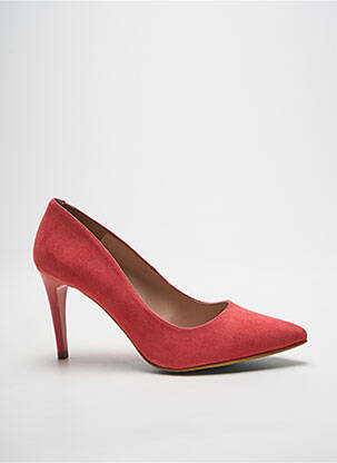 Escarpins bout pointu talon de 7 à 9cm orange GIULIA femme