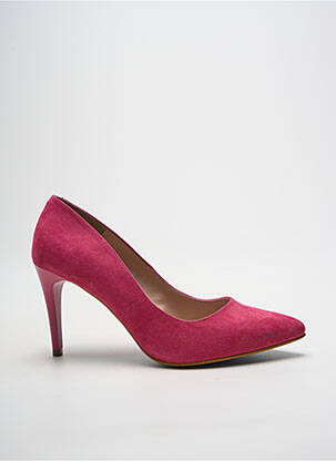 Escarpins bout pointu talon de 7 à 9cm rose GIULIA femme