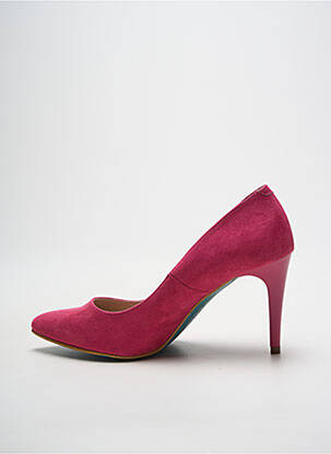 Escarpins bout pointu talon de 7 à 9cm rose GIULIA femme