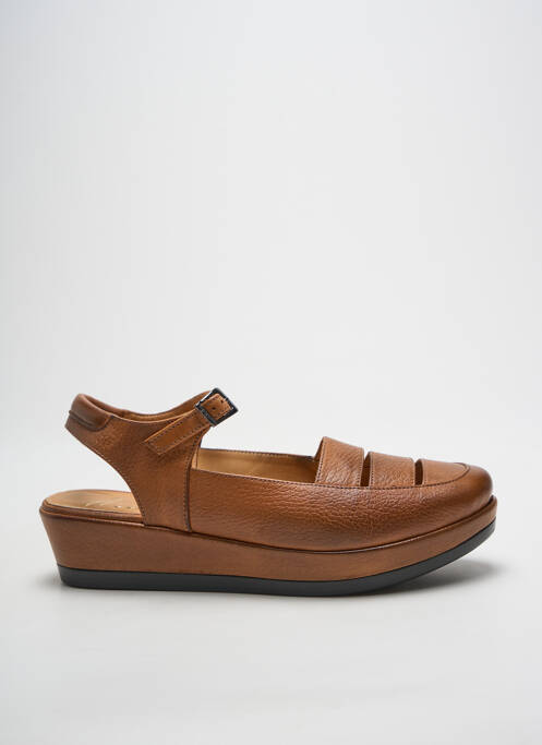 Sandales/Nu pieds marron ALIWELL femme