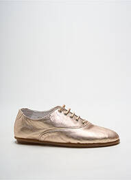 Derbies matière lisse talon plat jusqu'à 3cm or PATAUGAS femme