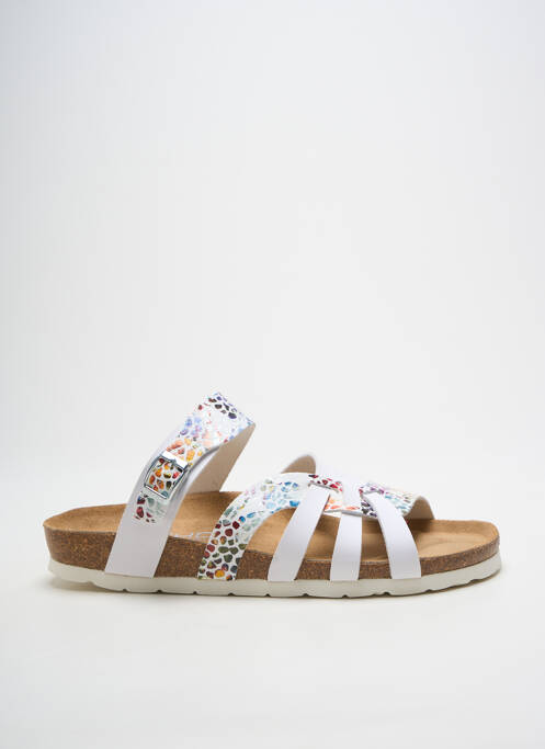 Mules/sabots voute plantaire talon plat jusqu'à 3cm blanc ROHDE femme