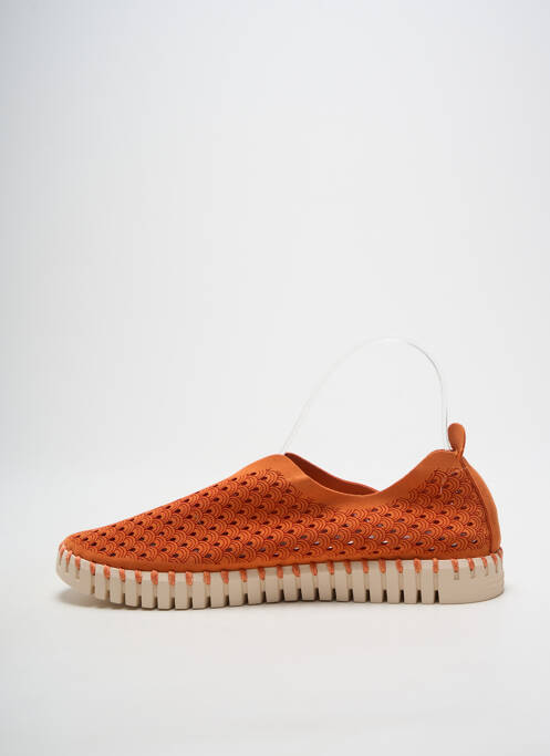 Espadrilles orange ILSE JACOBSEN femme