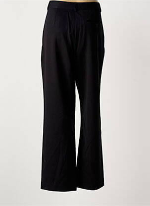 Pantalon large taille à pinces taille haute noir ZILCH femme