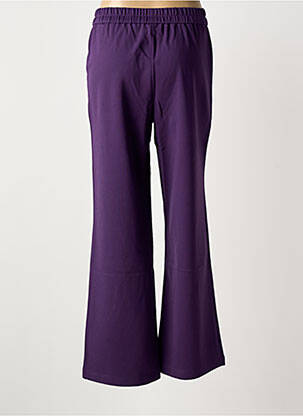 Pantalon flare stretch taille normale violet ZILCH femme