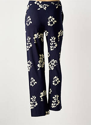 Pantalon droit stretch taille normale bleu ALEXANDER & JACOB femme