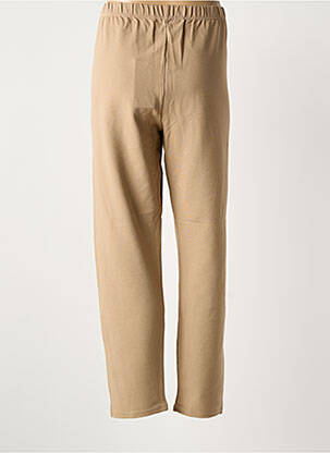 Jogging taille haute taille haute beige MASAI femme