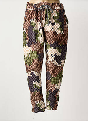 Jogging marron MINA ROSA femme