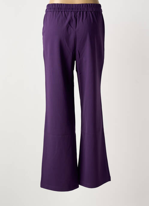 Pantalon flare stretch taille normale violet ZILCH femme