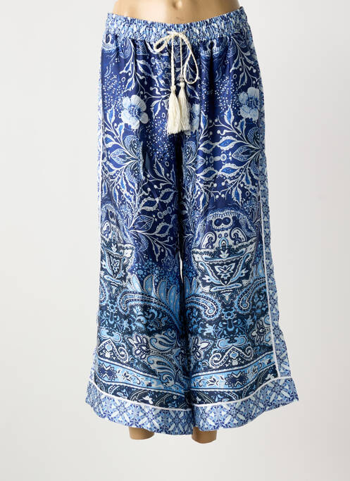 Pantalon 7/8 bleu MAT. femme