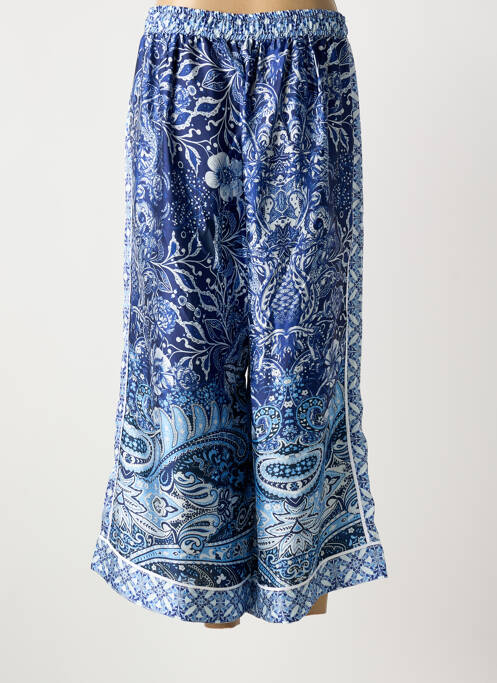 Pantalon 7/8 bleu MAT. femme