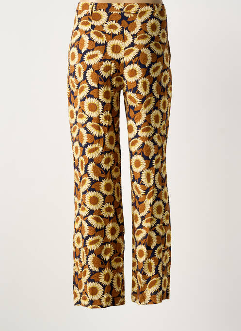 Pantalon droit marron NICE THINGS femme