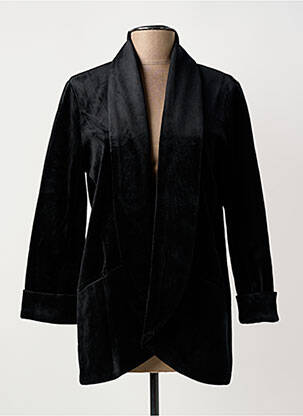 Blazer col châle noir TRAFFIC PEOPLE femme