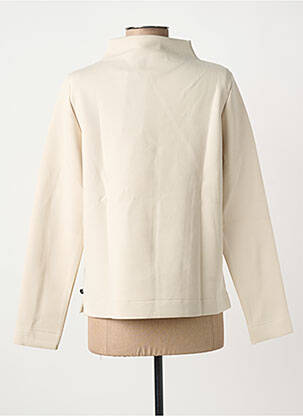 Sweat-shirt stretch manches longues beige YEST femme