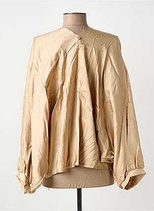 Veste chic col v beige MÊME ROAD femme