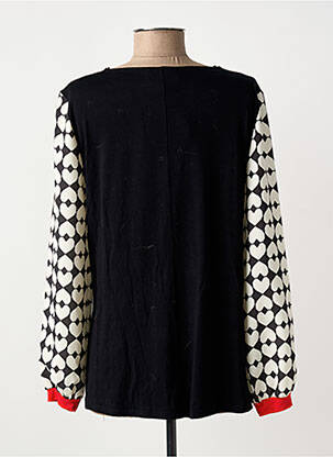 T-shirt manches longues manches longues noir AN II VITO femme