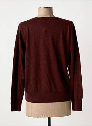 Gilet manches longues stretch marron NICE THINGS femme