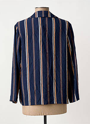 Blazer poches bleu NICE THINGS femme