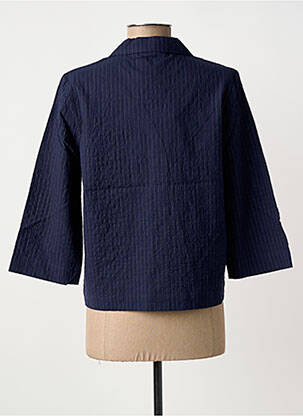 Blazer fermeture boutonnée sur le devant bleu NICE THINGS femme