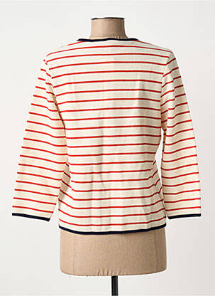 Veste chic fausses poches rouge ALEXANDER & JACOB femme