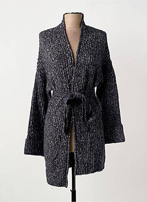 Gilet manches longues bleu YEST femme