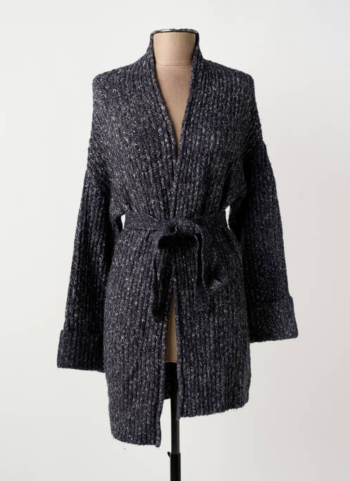 Gilet manches longues bleu YEST femme