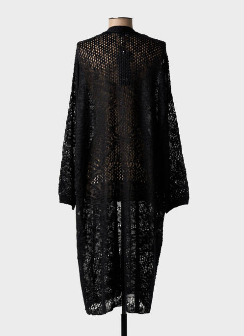 Gilet manches courtes noir YESTA femme