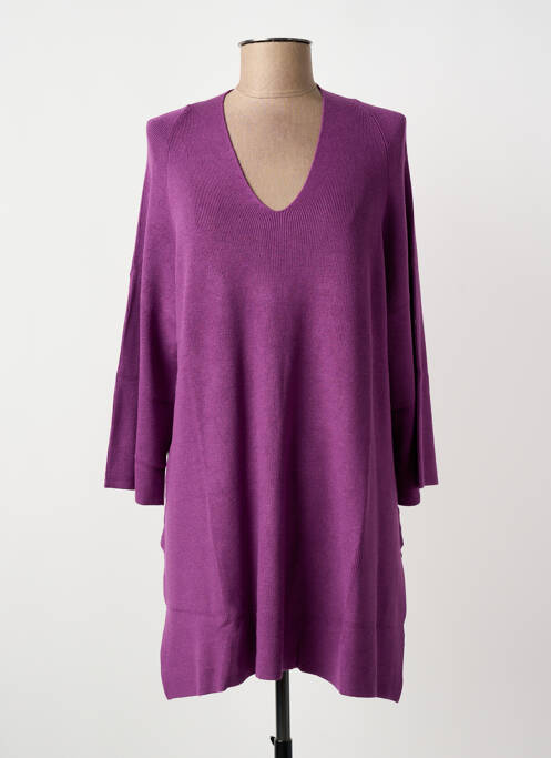 Pull tunique violet MASAI femme