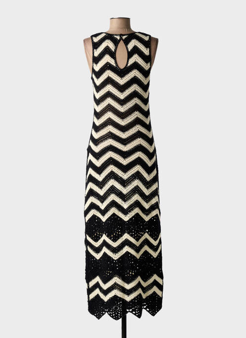 Robe longue noir ESQUALO femme