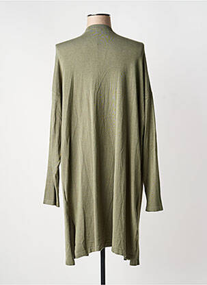 Gilet manches longues stretch vert MASAI femme