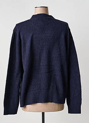 Pull stretch manches longues bleu NICE THINGS femme