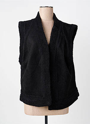 Gilet sans manche noir YESTA femme