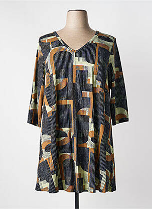 Robe courte noir YESTA femme