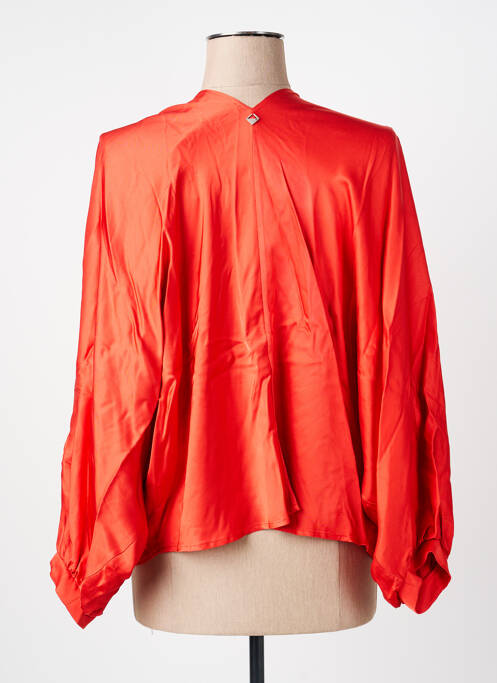 Veste chic col v rouge MÊME ROAD femme