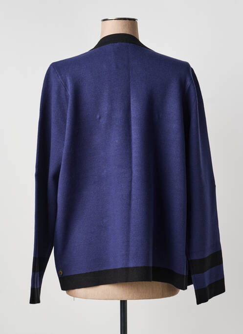 Gilet manches longues bleu YEST femme