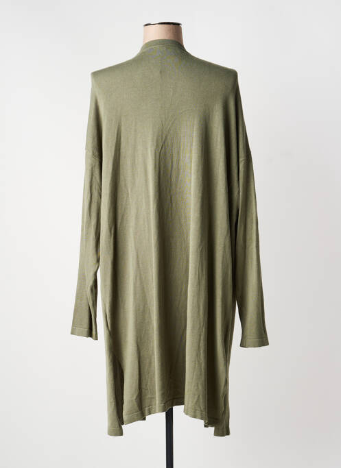 Gilet manches longues vert MASAI femme