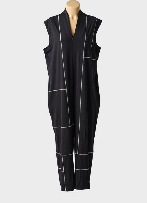 Combi-pantalon coupe cintrée sans manche noir OZAI N KU femme