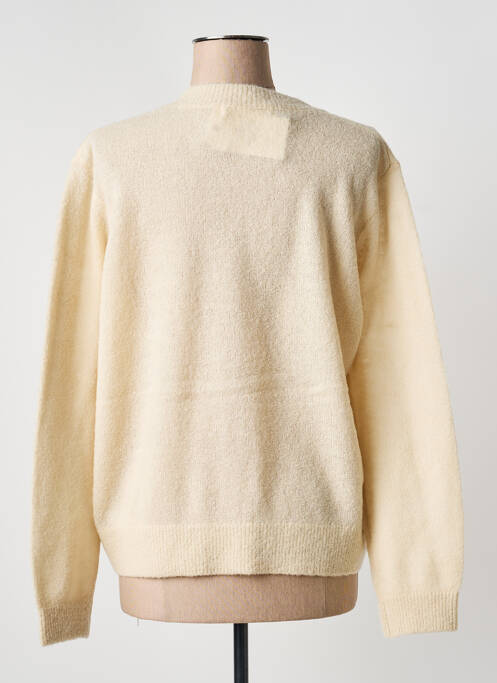 Pull stretch manches longues beige NICE THINGS femme