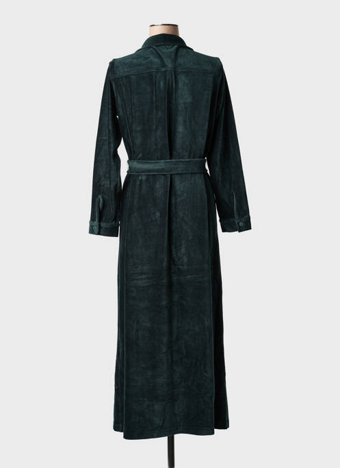 Robe longue manches longues manches longues vert NICE THINGS femme