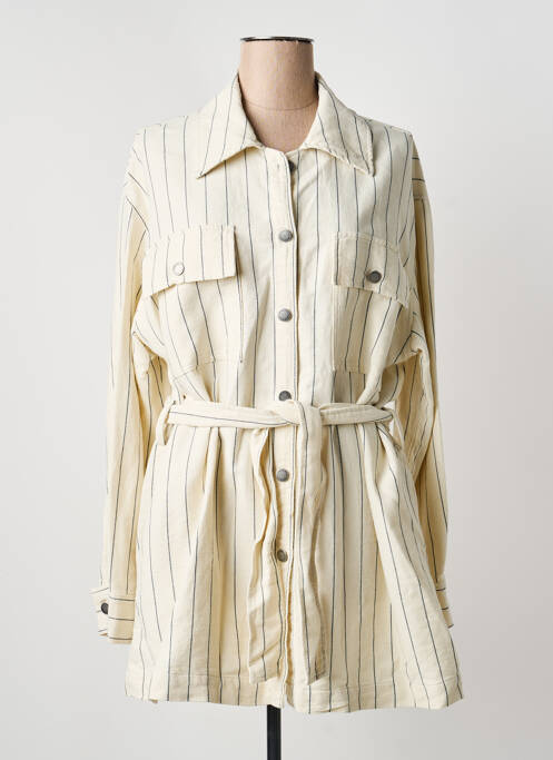 Tunique manches longues beige MÊME ROAD femme