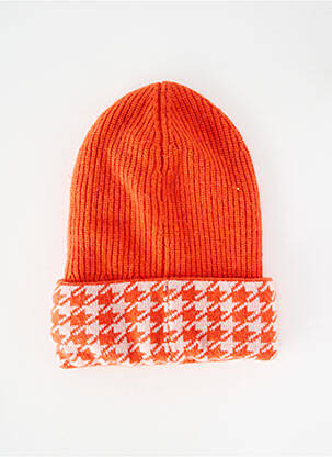 Bonnet stretch orange ALEX.MAX femme