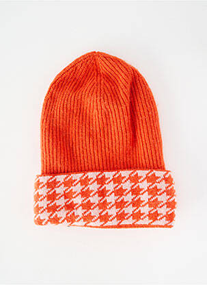 Bonnet orange ALEX.MAX femme