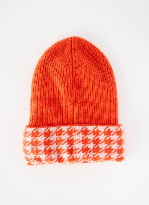 Bonnet stretch orange ALEX.MAX femme